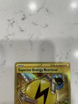 Pokemon Superior Energy Retrieval Gold Trainer Card - Sword & Shield 277/193 - Image 2