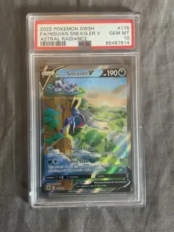 PSA 10 Hisuian Sneasler v Astral Radiance Alternative Art Card 175/189 - Image 1