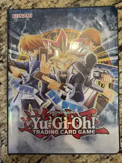 Yu-Gi-Oh! Cards With Binder - Blue-Eyes Red-Eyes Buster Blader Dragon of Ra - Image 2