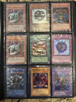 Yu-Gi-Oh! Cards With Binder - Blue-Eyes Red-Eyes Buster Blader Dragon of Ra - Image 3