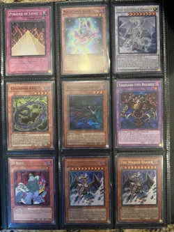 Yu-Gi-Oh! Cards With Binder - Blue-Eyes Red-Eyes Buster Blader Dragon of Ra - Image 5