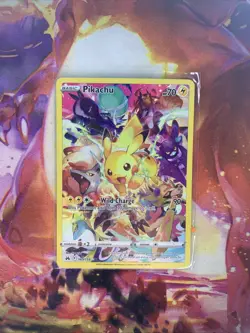 Pokemon TCG Crown Zenith Pikachu Holo Card 160/159 NM Secret Rare - Image 1