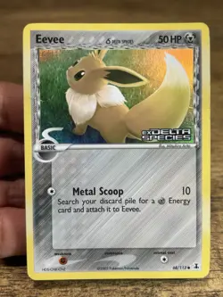 Eevee Reverse Holo 68/113 ex Delta Species 2005 Pokemon Card TCG - Image 3