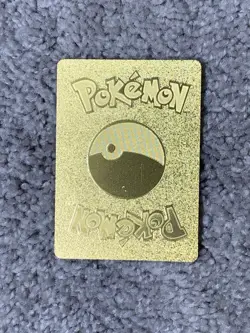 Pokemon Obelisk the Tormentor GX HP400 Rare Gold Accents Foil Fan Art Card - Image 2