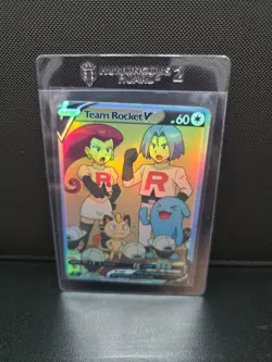 CUSTOMmade 1 madeTOorder full art holo pokemon card PTL609 Team Rocket Jessie - Image 1