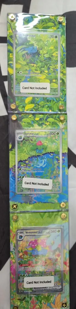 151 starters bundle - Pokemon Extended Artwork Display Cases (No Cards) - Image 5