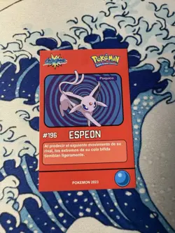 CARD POKEMON POKEDEX EC VOL. II #196 ESPEON 2023 Johto PERU South America MINT! - Image 1
