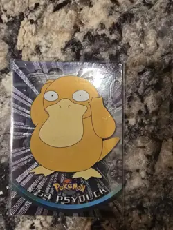 Beautiful Topps Chrome Pokemon Card Psyduck #54 - Near Mint Or Better - Image 1