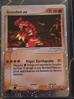 Kyogre EX [Holo] #1 and Groudon EX [Holo] #2 - Nintendo Promos - NM+ 2 Cards - Image 2