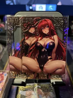 Goddess Story Metal Card Serialized Anime Waifu Rias Gremory - Image 1