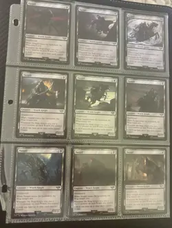 Nazgul Showcase Scrolls NonFoil Complete Set Cards Magic The Gathering Must Sell - Image 2