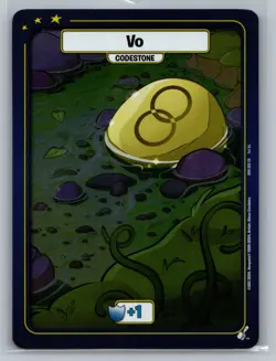 2024 Upper Deck Neopets TCG FOIL Codestone Insert Card - Vo - Image 1