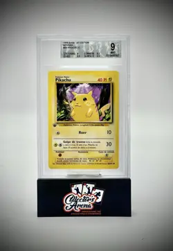 1999 Pokemon Base 1st Edition Pikachu Spanish Card #58 BGS 9 MINT - Image 1