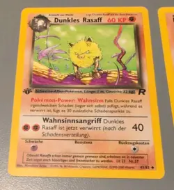 3-1999 Pokemon 1st Edition GERMAN WOTC-Rocket- Neo Revelation -3 Card Lot-LOOK- - Image 3