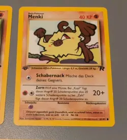 3-1999 Pokemon 1st Edition GERMAN WOTC-Rocket- Neo Revelation -3 Card Lot-LOOK- - Image 5