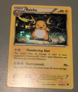 5-Pokemon Raichu 5 Card Lot-Breakthrough #49/162, GX, Holos-Rare-Great Cond. - Image 5