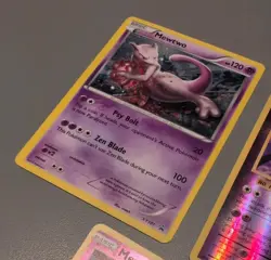 3-Pokemon Mewtwo Evolutions 3 Card Lot-Holos-Pack Fresh Unplayed Condition - Image 4