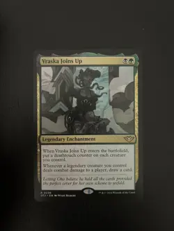 Mtg Vraska Joins Up # 236 Outlaws Of Thunder Junction, Regular Rare - Image 1