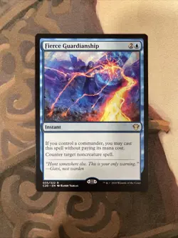 Fierce Guardianship NM [Commander 2020] Mtg Magic - Image 1