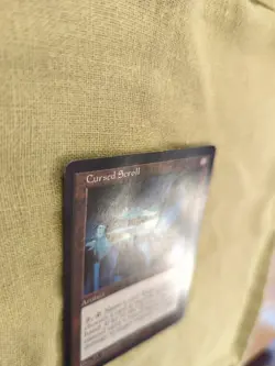 Cursed Scroll - Tempest - Magic (MTG) - Moderately Played - Regular Rare - Image 2