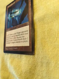 Cursed Scroll - Tempest - Magic (MTG) - Moderately Played - Regular Rare - Image 4