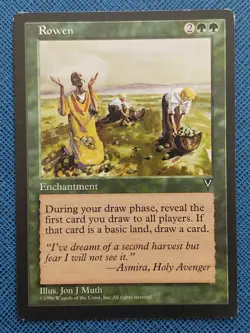 MTG 1x Rowen MP Visions (multi available 2 3 4) Magic - Image 1