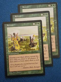 MTG 1x Rowen MP Visions (multi available 2 3 4) Magic - Image 2