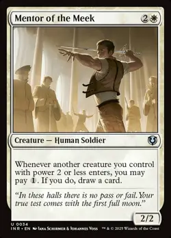 x1 Mentor of the Meek - Innistrad Remastered - NM - MTG - Image 1