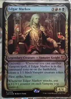 Edgar Markov (Showcase) Innistrad Remastered Foil - Image 1