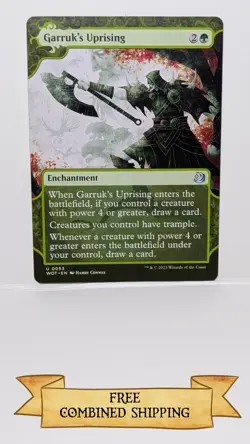 Garruk's Uprising Wilds of Eldraine: Enchanting Tales Regular - Image 1
