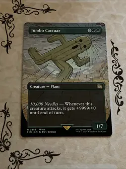 Jumbo Cactuar (Borderless) Final Fantasy Regular - Image 1