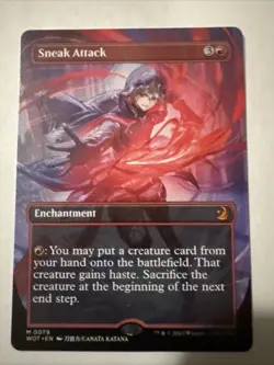 Sneak Attack (Anime Borderless) Wilds of Eldraine: Enchanting Tales Regular - Image 1