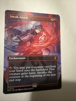 Sneak Attack (Anime Borderless) Wilds of Eldraine: Enchanting Tales Regular - Image 2