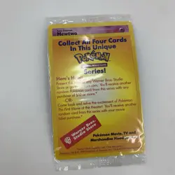 4x SEALED Black Star Promo WB Movie Pokemon Cards #2-5 PIKACHU, DRAGONITE MEWTWO - Image 4