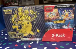 Pokemon Surging Sparks ETB & Booster Bundle Costco 2-pack Bundle-Sealed - Image 1