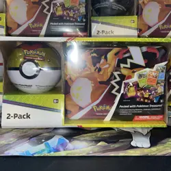 Pokemon Fall 2020 Collector's Chest Tin + Random Ball 2-Pack - Image 2