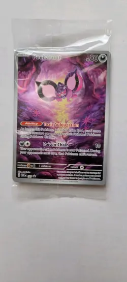 Pokemon Shrouded Fable Pecharunt ETB Promo SVP129 SEALED - Image 1