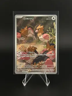 Spearow 151/132 IR Illustration Rare Mega Evolutions Pokemon TCG NM - Image 1