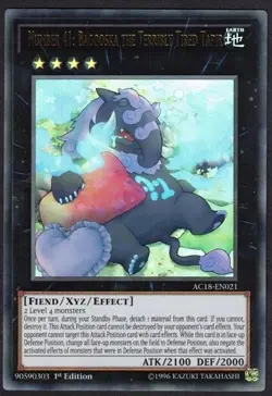 Yugioh Number 41 Bagooska Terribly Tired Tapir AC18-EN021 Ultra Rare 1 Ed - VLP - Image 1