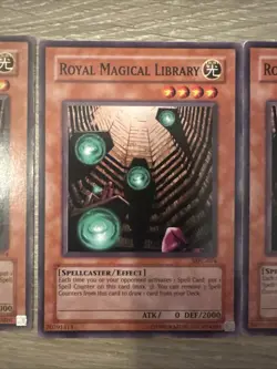 Yugioh Royal Magical Library X3 Common MFC-074 MP Playset - Image 3
