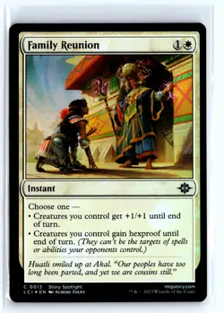 FOIL Family Reunion The Lost Caverns of Ixalan - MTG Magic the Gathering Card - Image 1