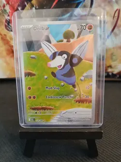 Drilbur 124/086 Sv Black Bolt English Pokemon Card NM - Image 2
