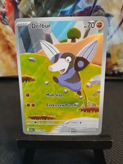 Drilbur 124/086 Sv Black Bolt English Pokemon Card NM - Image 4