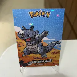 Rhydon #112 - Cracked Ice Holo - Crystal Collection 2024 - Pokemon Card - Image 1