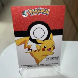 Rhydon #112 - Cracked Ice Holo - Crystal Collection 2024 - Pokemon Card - Image 2