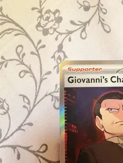 Giovanni's CharismaHolo Card 197/165 Scarlet & Violet 151 - Image 2