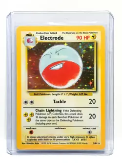 Electrode 2/64 Pokemon Card TCG Jungle Unlimited Holo MP - Image 2