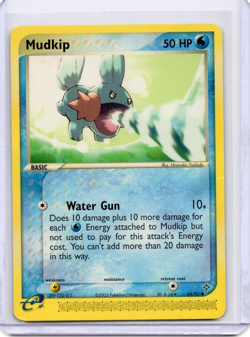 Mudkip 65/97 EX Dragon Regular MP Pokemon Card - Image 1