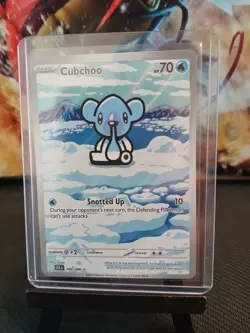 Cubchoo 109/086 Sv Black Bolt English Pokemon Card NM - Image 2