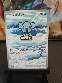 Cubchoo 109/086 Sv Black Bolt English Pokemon Card NM - Image 4